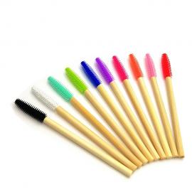 Silicone mascara brush