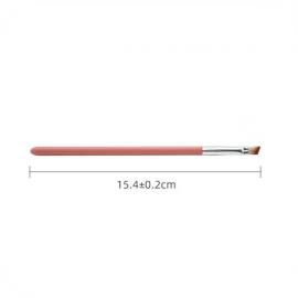 Oblique eyebrow brush